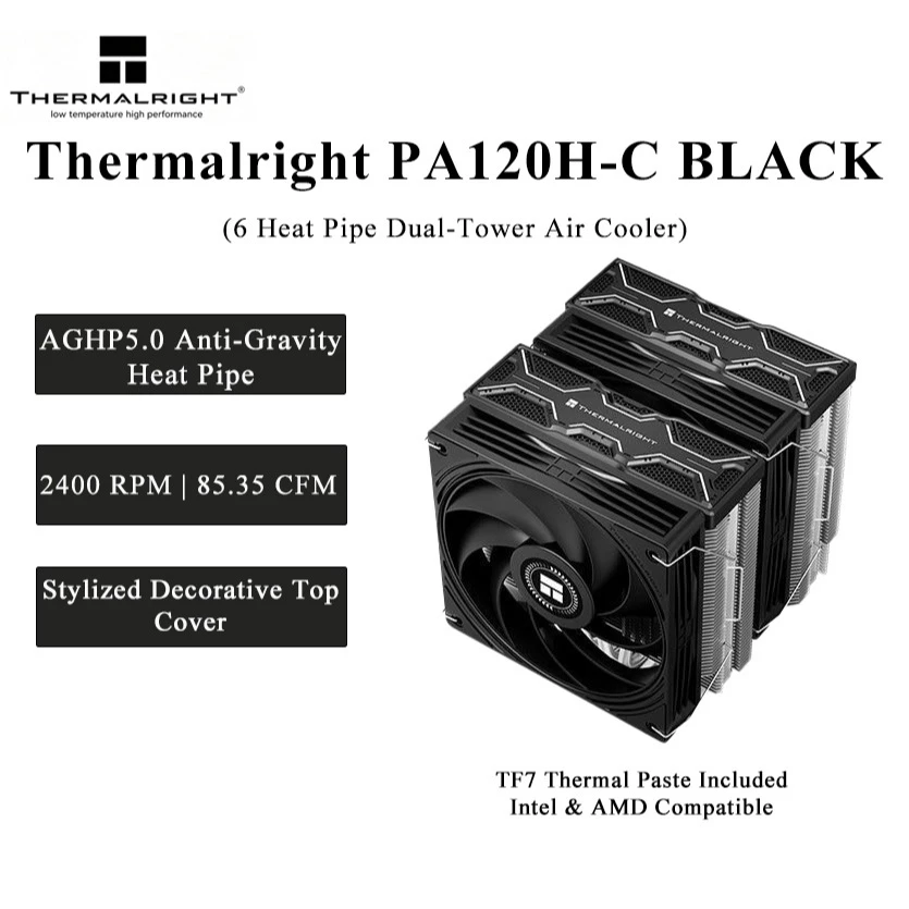 Thermalright PA120H‑C BLACK Du - огляд і ціна Thermal Paste