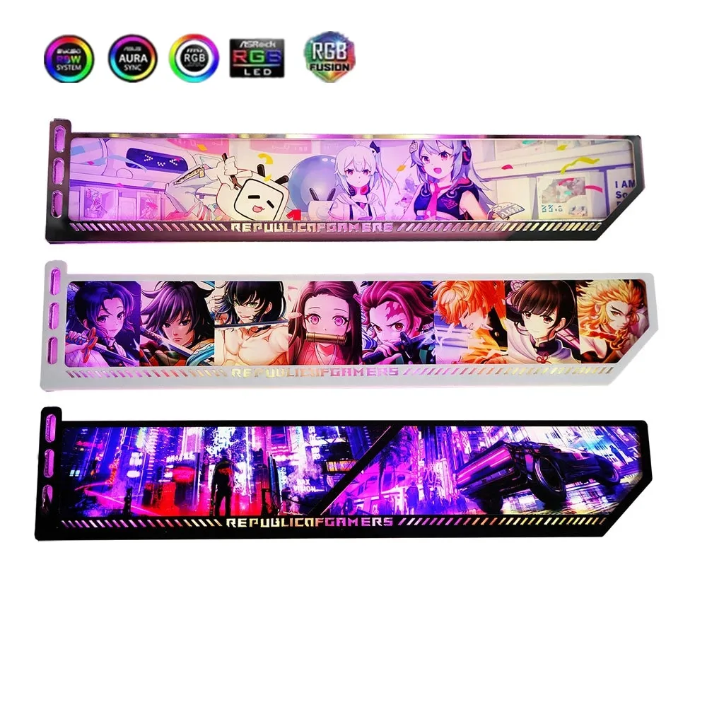 ARGB Graphics Card Bracket,Cus - огляд і ціна Pc Gaming Rgb