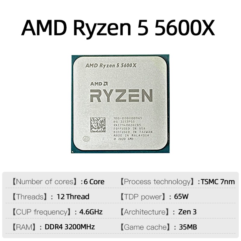 Gaming And Multi Task Processo - огляд і ціна Amd Cpu Ryzen 5