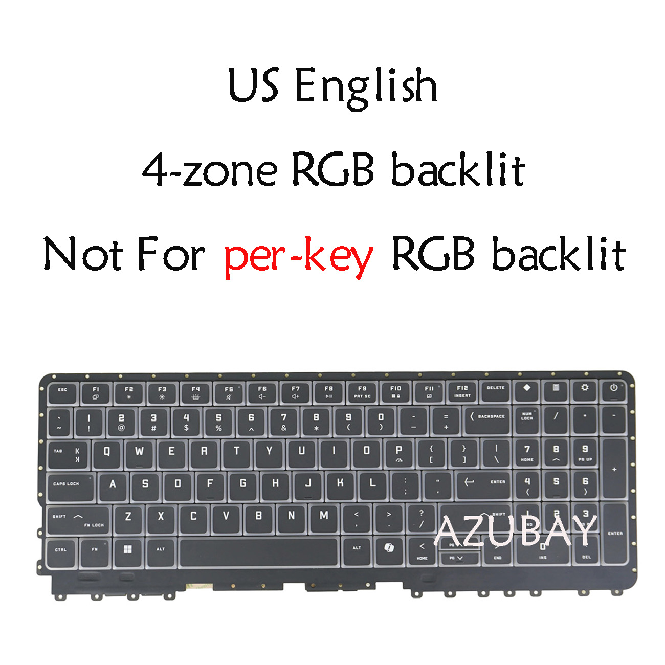 4-zone RGB Backlit Laptop Keyb - огляд і ціна Pc Gaming Zone