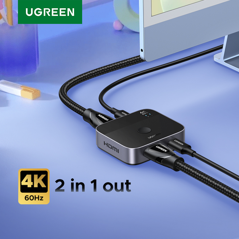 UGREEN HDMI USB C Switch 2 in  - огляд і ціна Pc Zotac Gaming