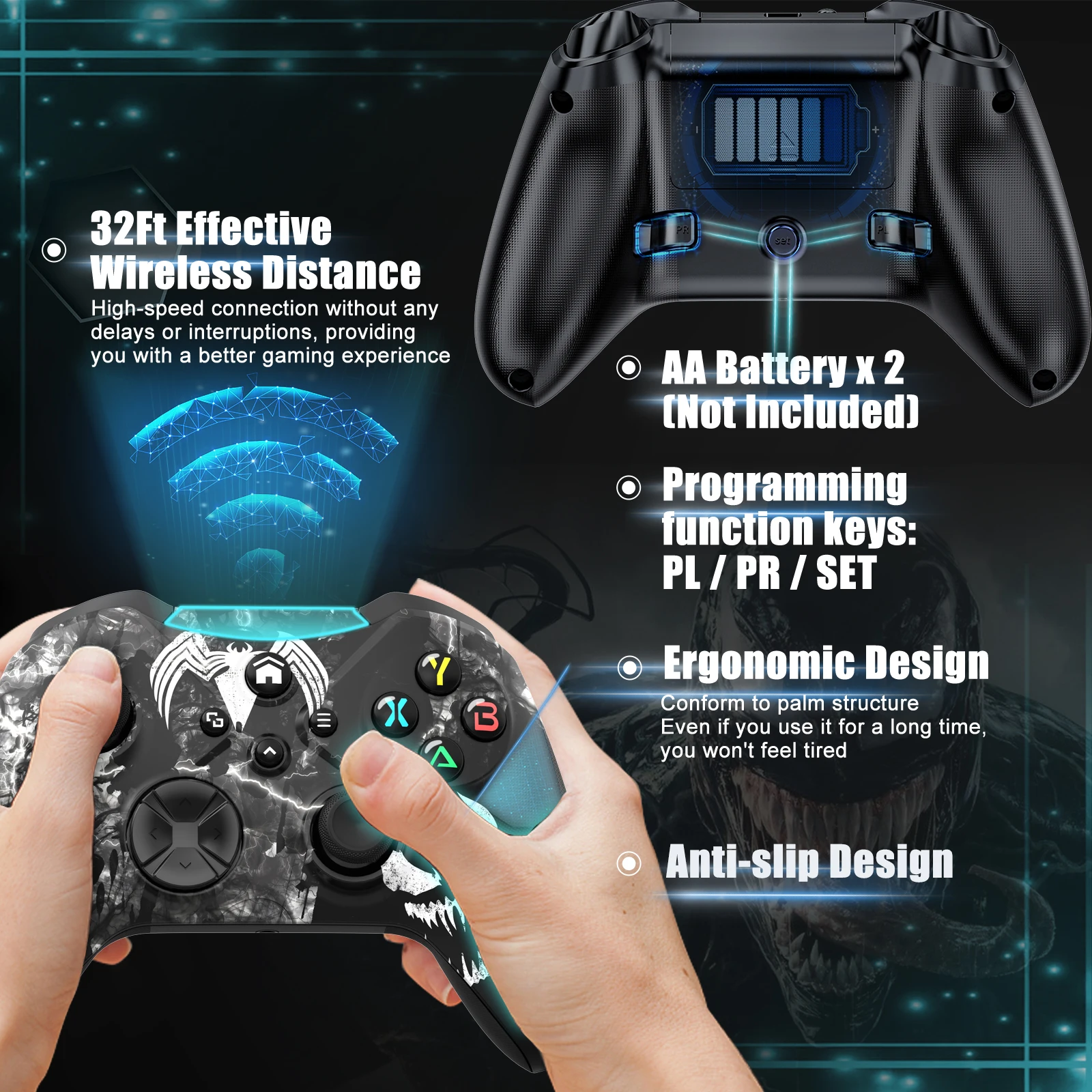 Wifi Wireless Controller For X - огляд і ціна Pc Gaming Xbox Controller