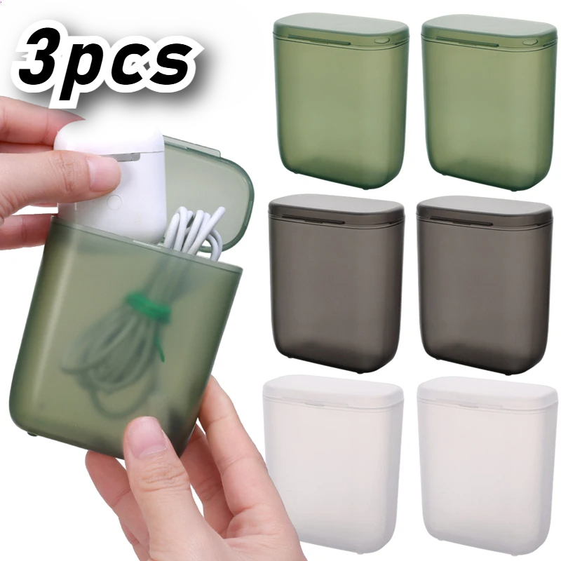 Data Cable Storage Box Earphon - огляд і ціна Desk Cable Organizer