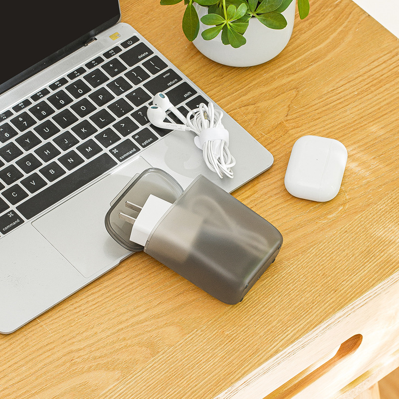 Data Cable Storage Box Earphon - огляд і ціна Desk Cable Organizer
