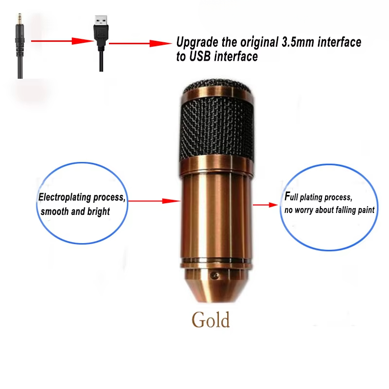 USB Condenser Microphone bm-80 - огляд і ціна Pc Gaming Youtuber