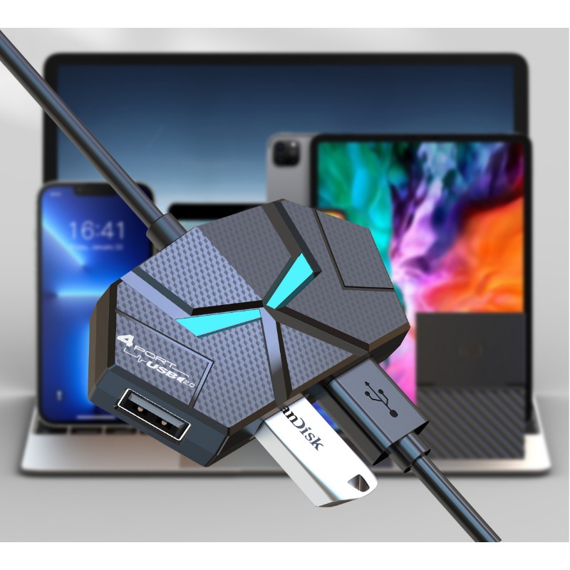 0.6CM/1.2M HUB 7-port Compatib - огляд і ціна Usb Hub Gaming