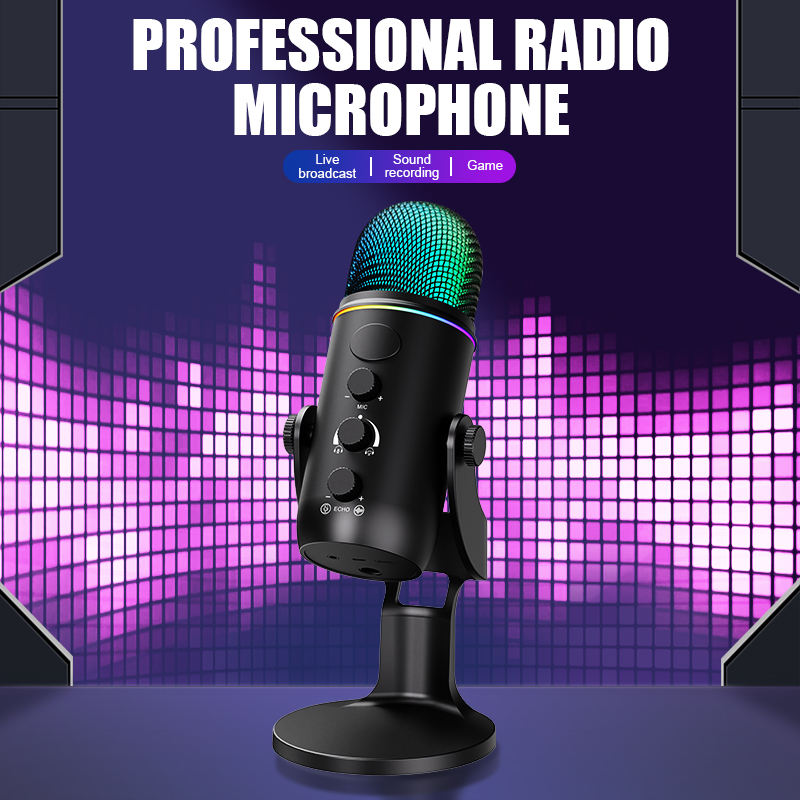 RGB USB Gaming Mic, Plug & Pla - огляд і ціна Pc Gaming Youtuber