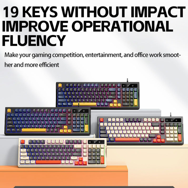 New T13 Wired Gaming Keyboard  - огляд і ціна Anti-Ghosting Keyboard