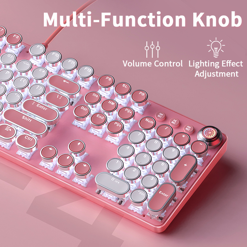 104-Key Full-Size Mechanical K - огляд і ціна Anti-Ghosting Keyboard