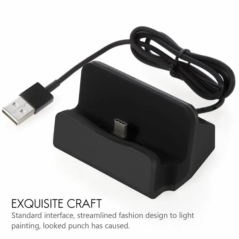 Type C USB Dock Charger Phone  - огляд і ціна Desk Cable Organizer