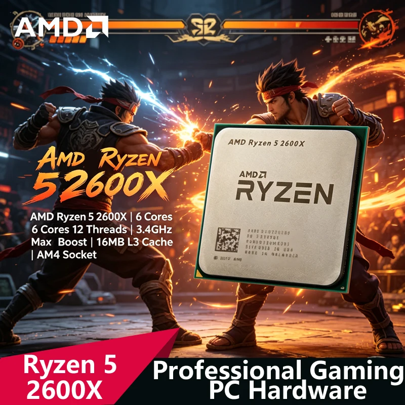 AMD Ryzen 5 2600X AM4 Gaming C - огляд і ціна Amd Cpu Ryzen 5