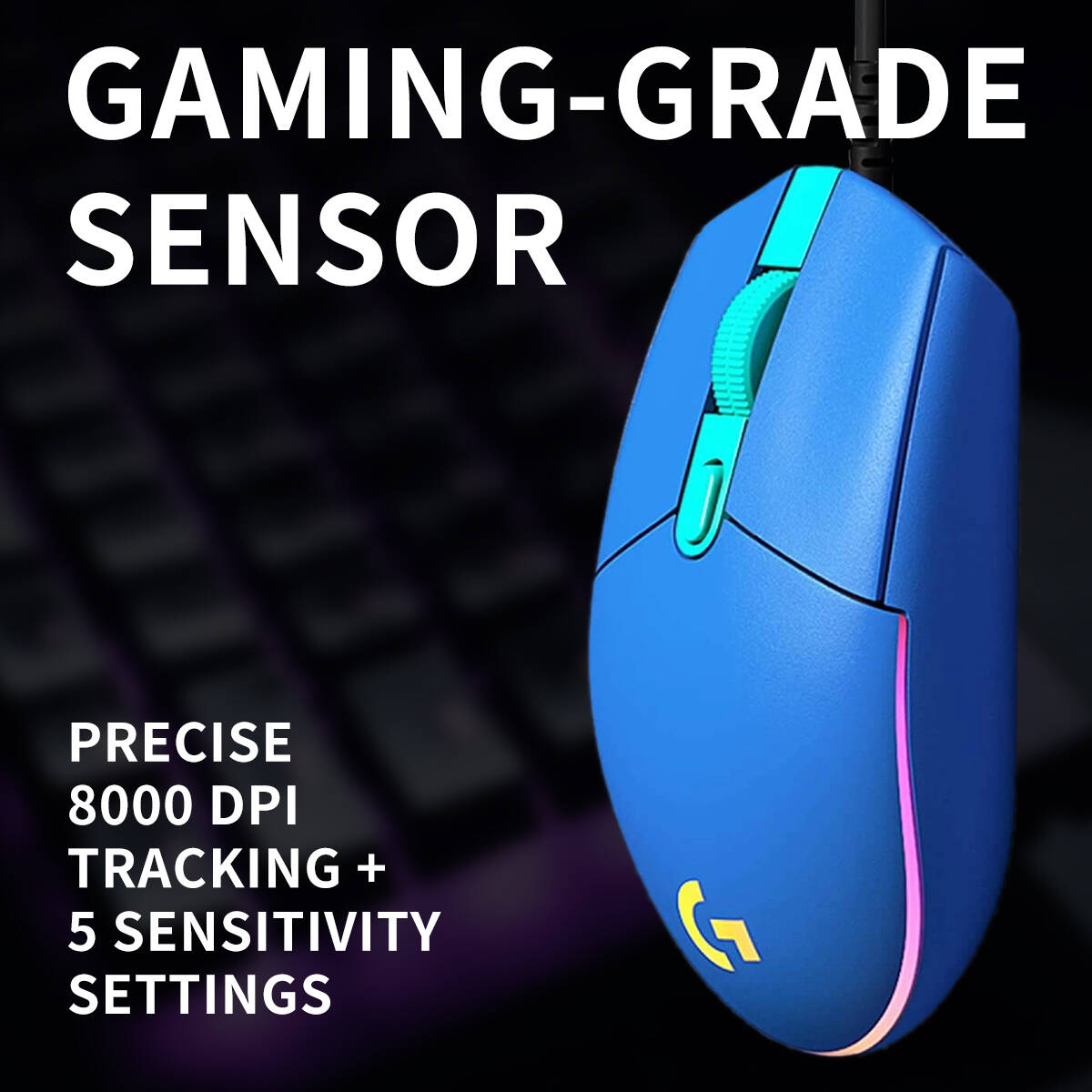 Logitech G203 Wired Gaming Mou - огляд і ціна Pc Gaming Entry