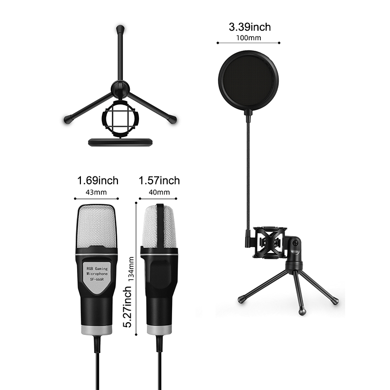 Gaming USB Microphone for PC C - огляд і ціна Pc Gaming Rgb